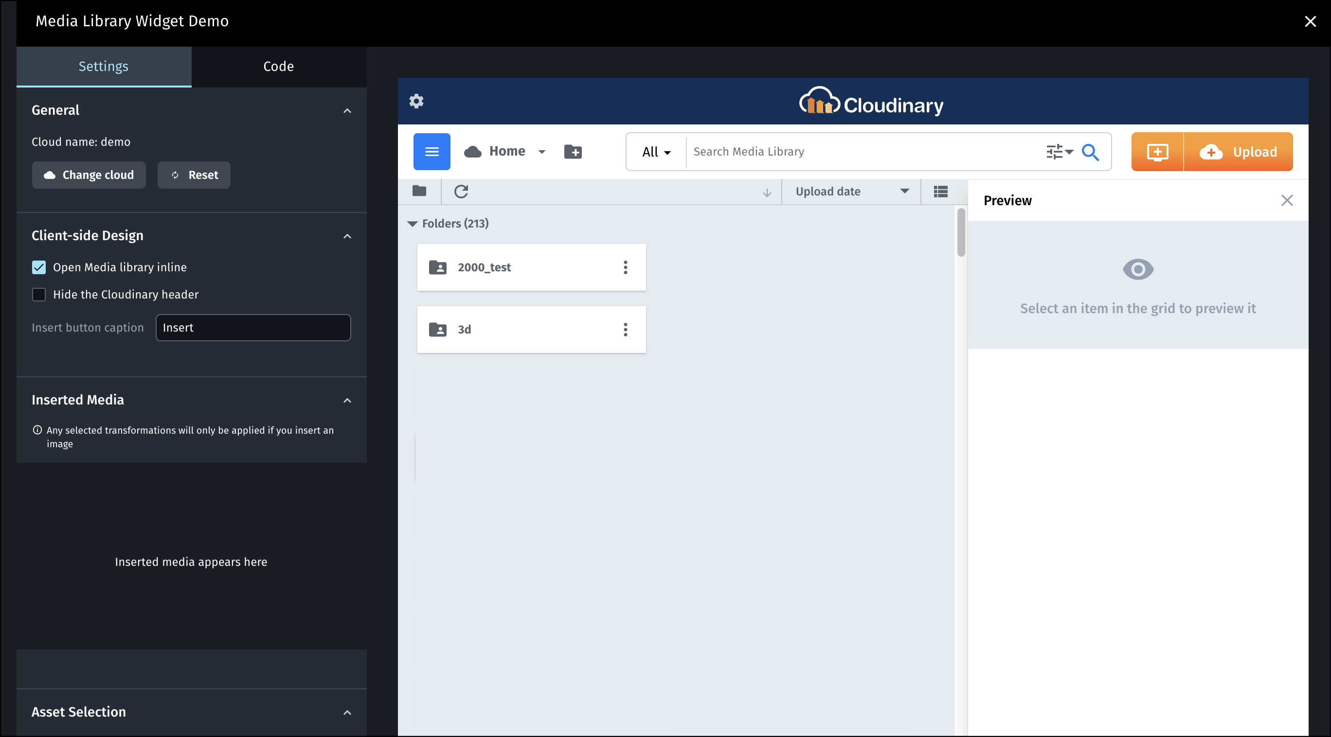 ML demo